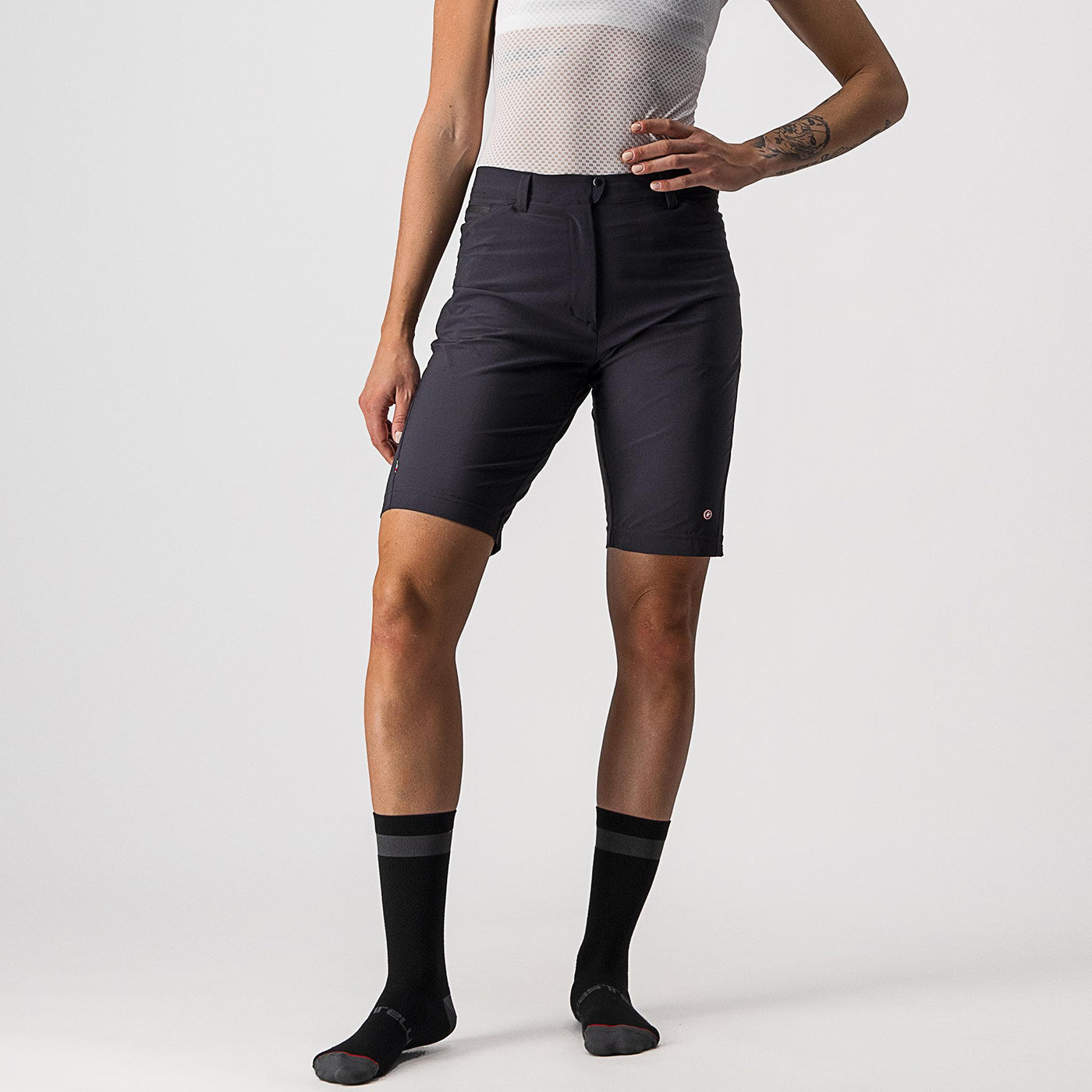 Pantaloncini Donna Castelli Unlimited Baggy - Nero - P
