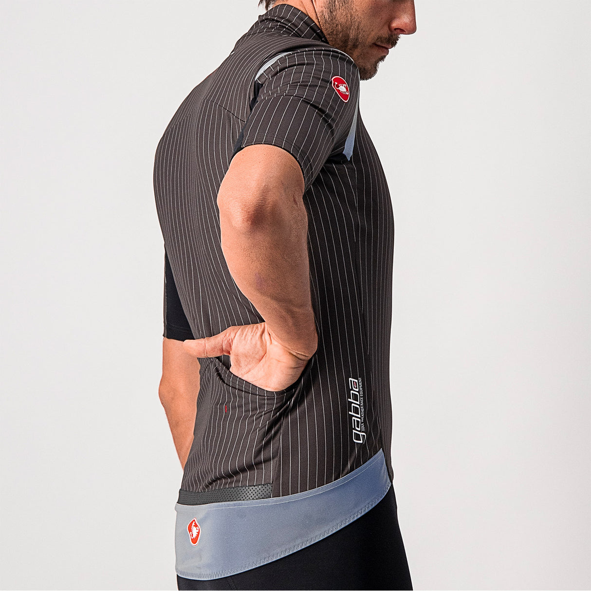 Maglia Castelli Gabba RoS LTD - Nero bianco - F