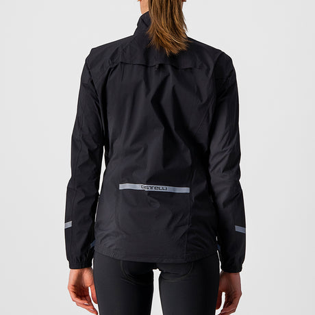 Mantellina donna Castelli Emergency 2 Rain - Nero - A