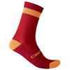 Castelli Alpha 18 socks - Red