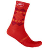 Castelli Rombo 18 socks - Red