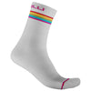 Castelli Go 15 woman socks - White