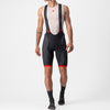 Castelli Competizione Kit bib shorts - Black red