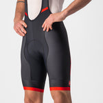 Castelli Competizione Kit bib shorts - Black red