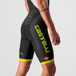 Castelli Competizione Kit bib shorts - Black yellow