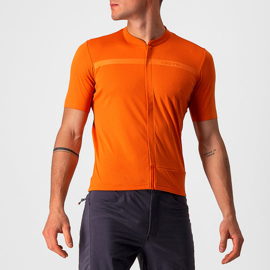 Maillot Castelli Unlimited Allroad - Naranja