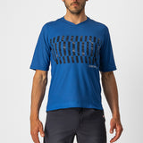Maglia Castelli Trail Tech Tee - Blu - A