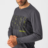 Maglia maniche lunghe Castelli Trail Tech Tee - Grigio - M