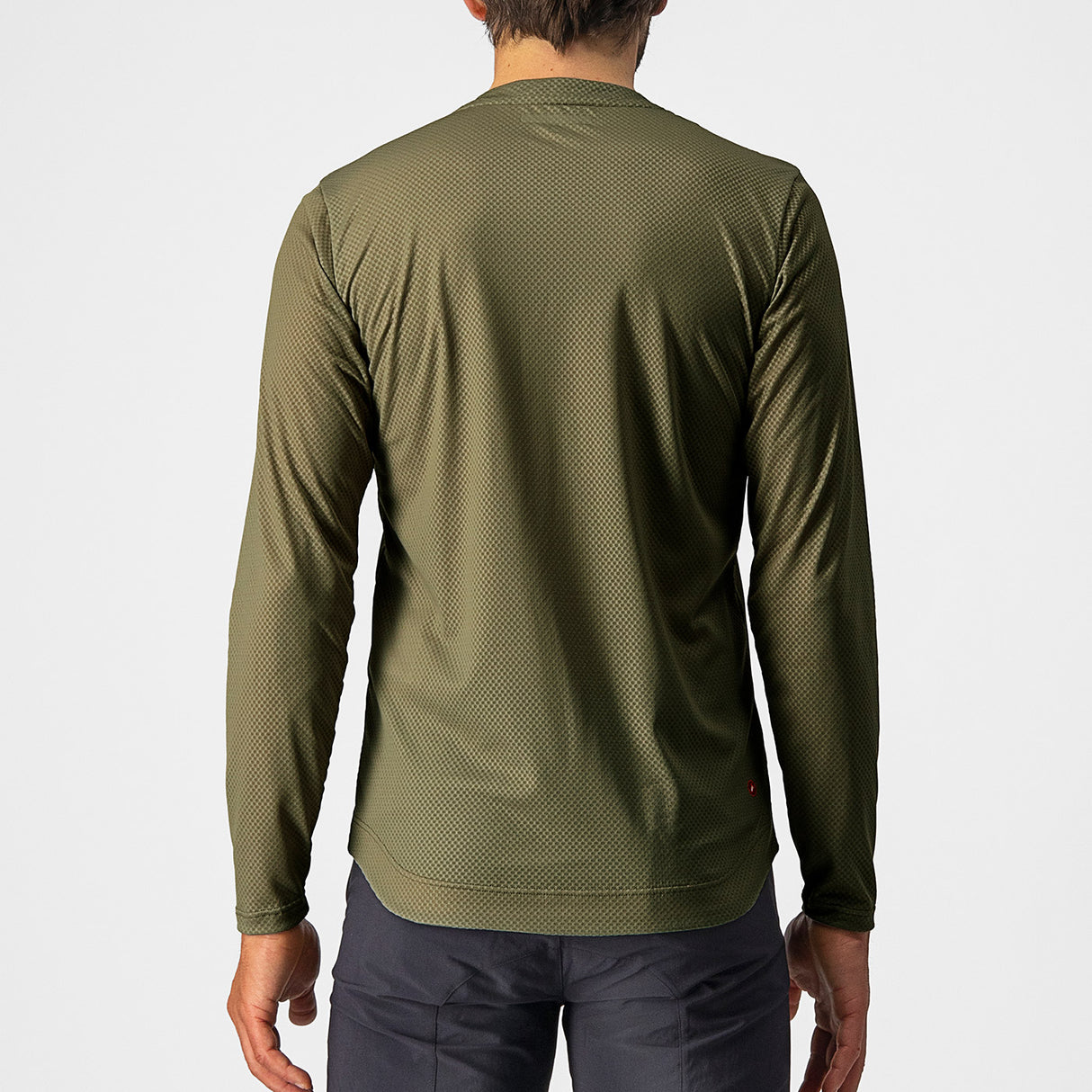 Maglia maniche lunghe Castelli Trail Tech Tee - Verde scuro - N