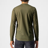 Maglia maniche lunghe Castelli Trail Tech Tee - Verde scuro - N