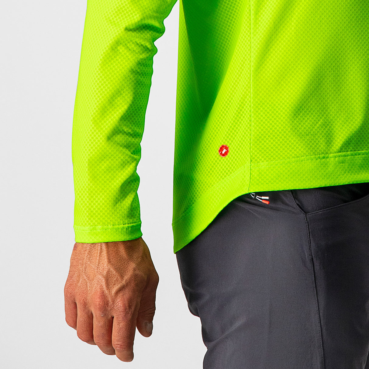 Maglia maniche lunghe Castelli Trail Tech Tee - Verde - Q