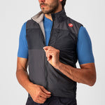 Gilet Castelli Unlimited Puffy - Gris fonce