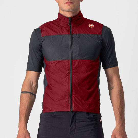 Chaleco Castelli Unlimited Puffy - Bordeaux