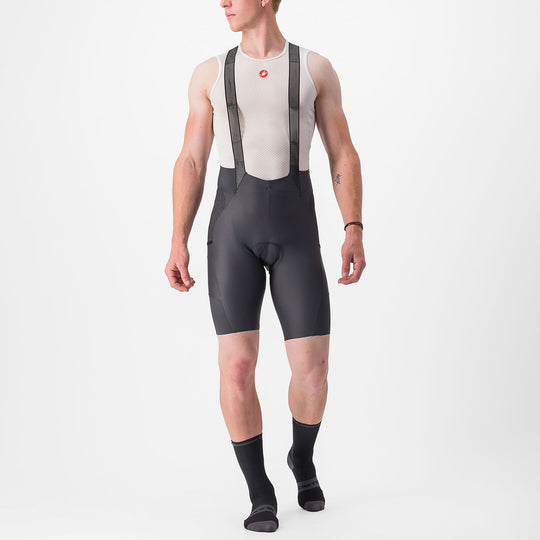 Castelli Free Unlimited bib shorts - Grey