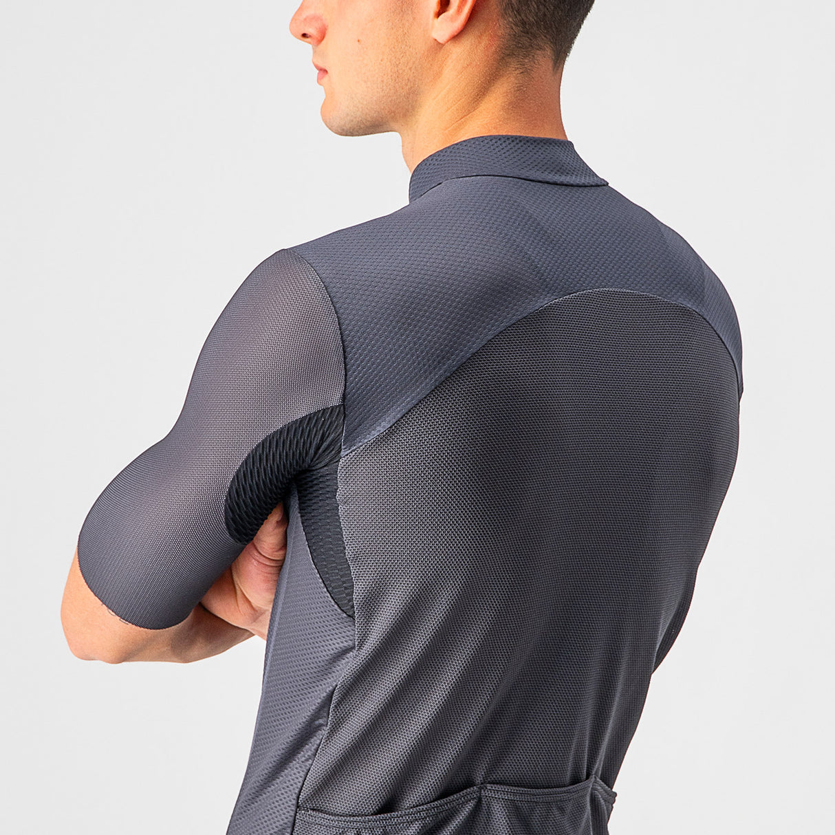Maglia Castelli Endurance Elite - Grigio - O