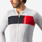 Castelli Prologo 7 long sleeves jersey - White