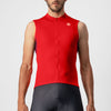Castelli Entrata 6 sleeveless jersey - Red