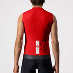 Castelli Entrata 6 sleeveless jersey - Red