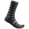 Castelli Unlimited 18 socks - Grey black