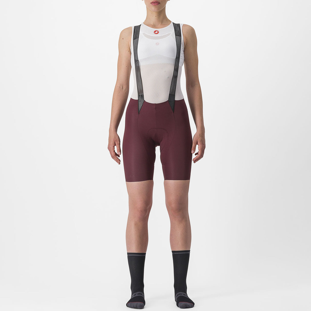 Salopette donna Castelli Free Aero RC - Bordeaux - B