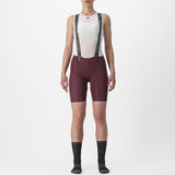 Salopette donna Castelli Free Aero RC - Bordeaux - B