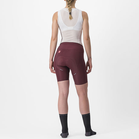 Pantaloncini donna Castelli Free Aero RC - Bordeaux - E