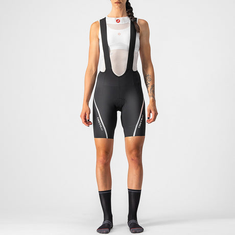Salopette donna Castelli Velocissima 3 - Nero grigio - A