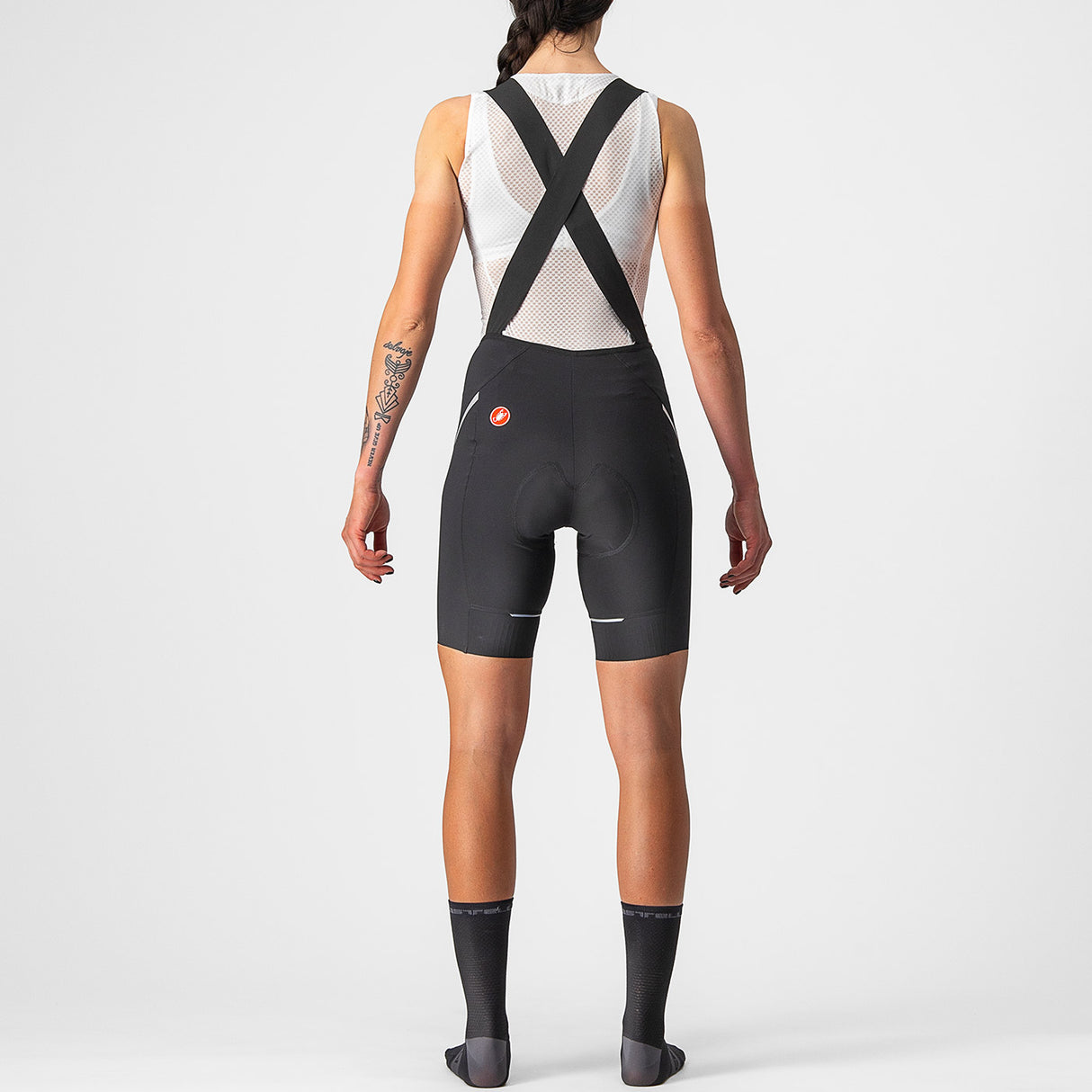 Salopette donna Castelli Velocissima 3 - Nero grigio - B