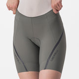 Pantaloncini donna Castelli Velocissima 3 - Grigio chiaro - N