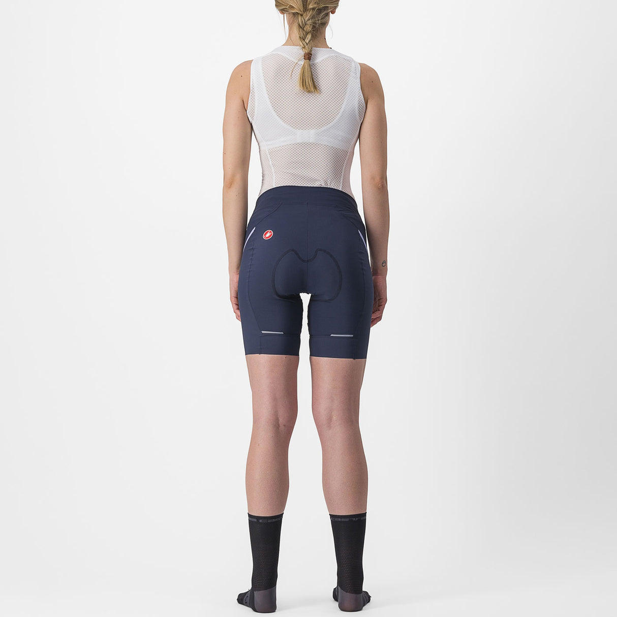 Pantaloncini donna Castelli Velocissima 3 - Blu scuro - L