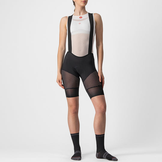 Castelli Unlimited DT Liner woman bib short - Black