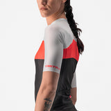 Maglia donna Castelli Aero Pro - Nero rosa - C