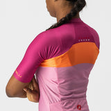 Maglia donna Castelli Aero Pro - Rosa fucsia - I