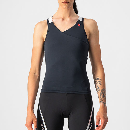 Top donna Castelli Solaris - Nero