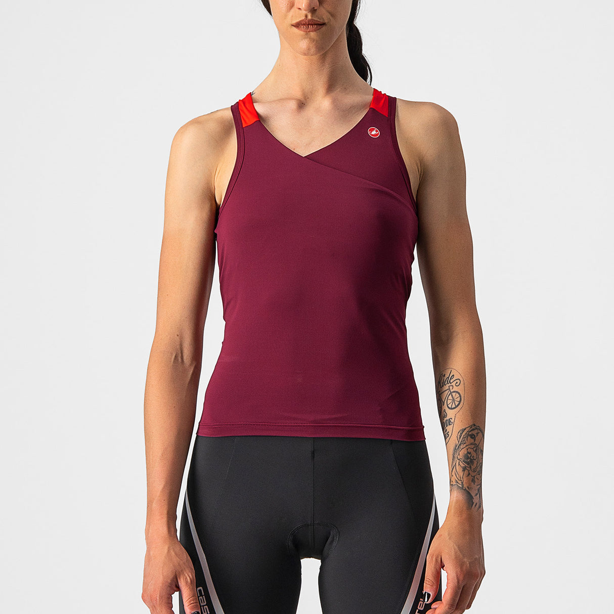Top donna Castelli Solaris - Bordeaux - H