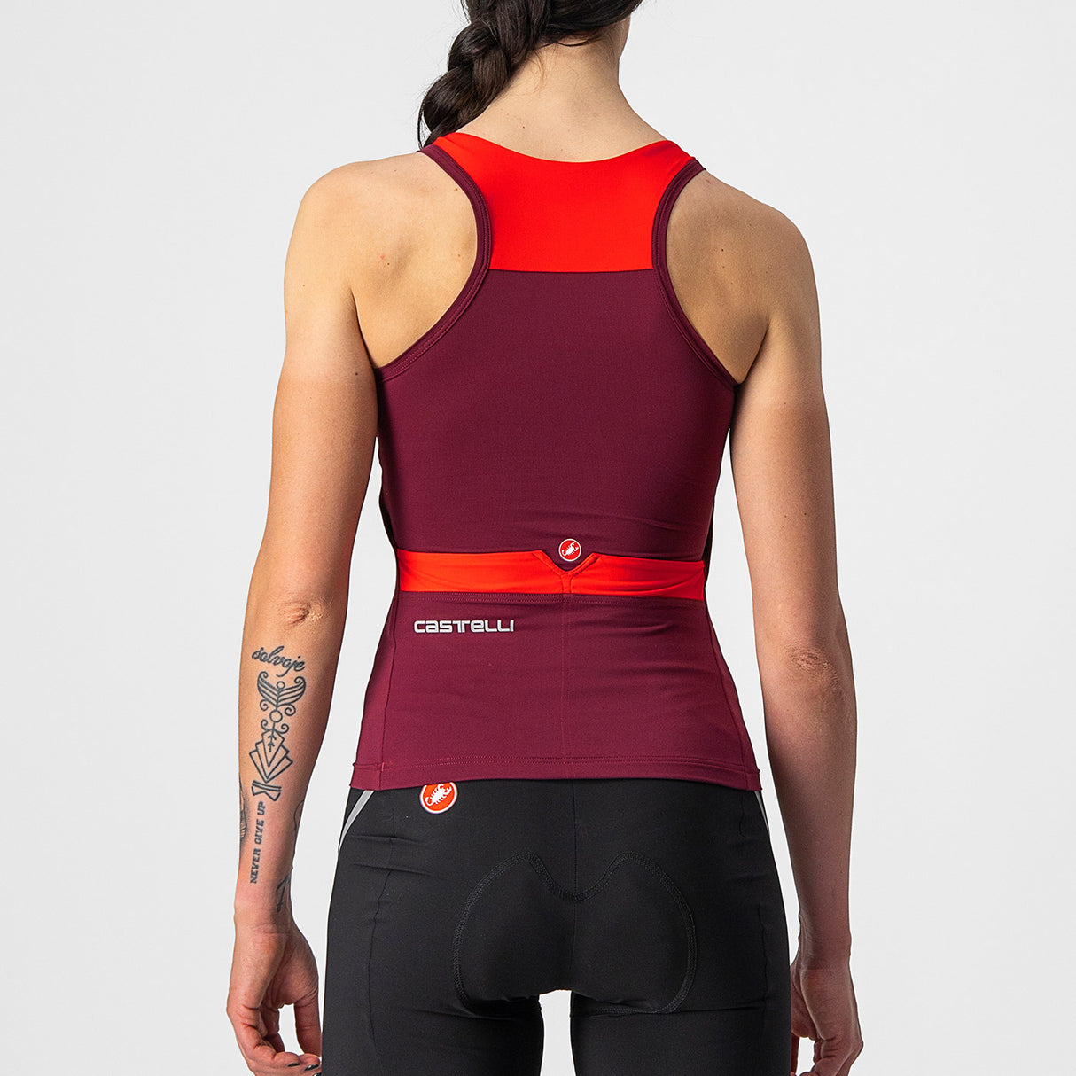 Top donna Castelli Solaris - Bordeaux - I