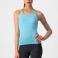 Top donna Castelli Solaris - Azzurro - C