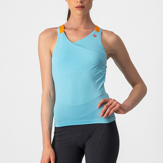 Top donna Castelli Solaris - Azzurro