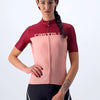 Maglia donna Castelli Velocissima - Bordeaux - C