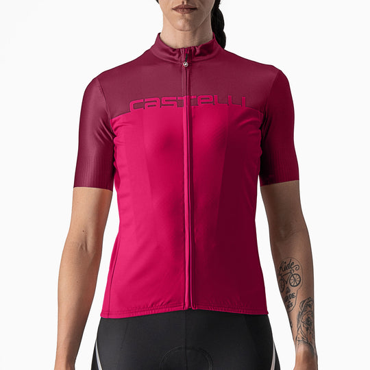 Maillot mujer Castelli Velocissima - Rojo