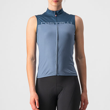Maglia donna senza maniche Castelli Velocissima - Blu - A