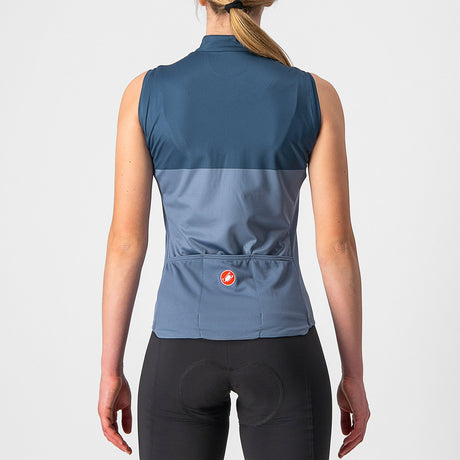 Maglia donna senza maniche Castelli Velocissima - Blu - B