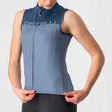 Maglia donna senza maniche Castelli Velocissima - Blu - C