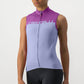 Maglia donna senza maniche Castelli Velocissima - Viola - D