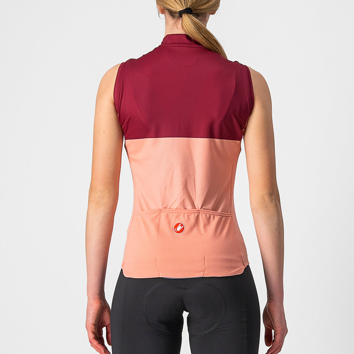 Maglia donna senza maniche Castelli Velocissima - Bordeaux - D