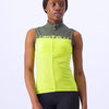Maglia donna senza maniche Castelli Velocissima - Giallo - E
