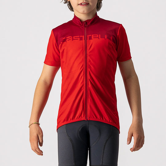 Maillot enfant Castelli Neo Prologo - Rouge