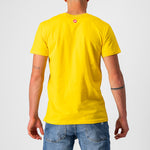 Castelli Ventaglio T-Shirt - Yellow