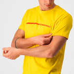 Castelli Ventaglio T-Shirt - Yellow