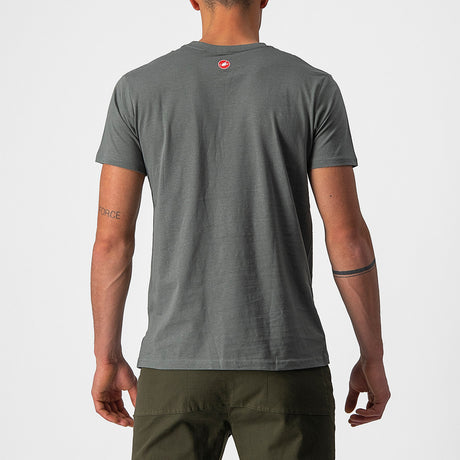 T-Shirt Castelli Ventaglio - Grigio - G